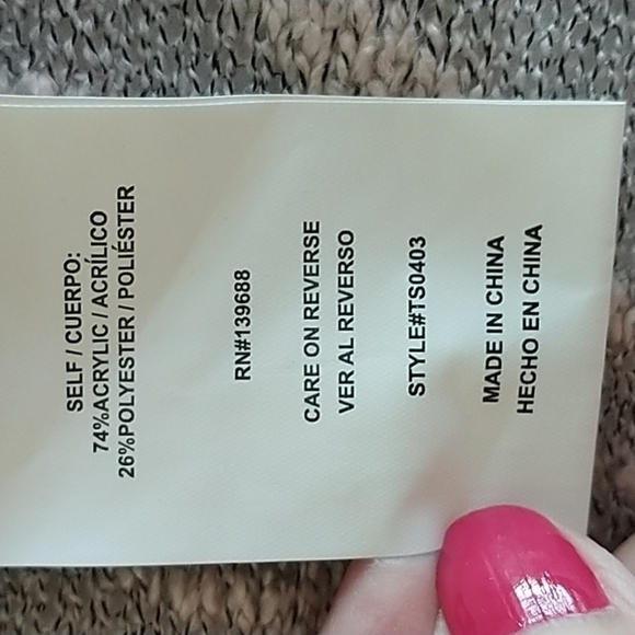 Taylor & Sage Light weight Knit Duster XL - Picture 11 of 13